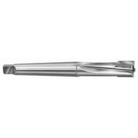 SUPER TOOL 1 in. dia. Carbide Tipped Counterbore for Steel, Morse Taper Shank No. 3, 3 flutes 47421